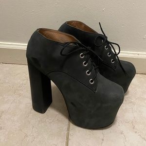 Jeffrey Campbell Lita lace up boots